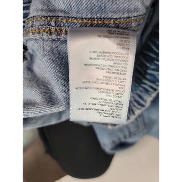 BDG Y2K Skate Cargo Jeans Baggy Womens Sz 25 Wide Leg Drapey 90s Y2K Streetwear - Picture 7 of 10